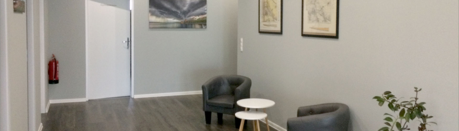 Physiotherapie TGZ Benndorf Eingangsbereich